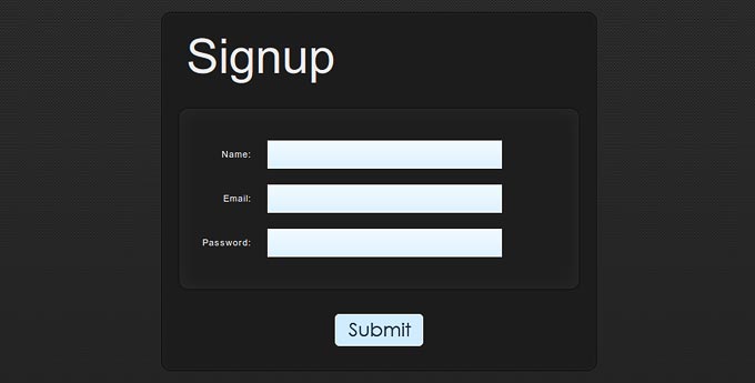 Carbon Fiber Signup