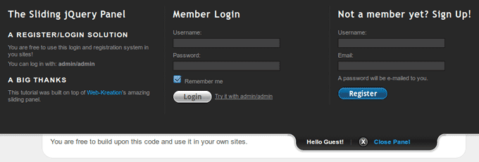 A Cool Login System