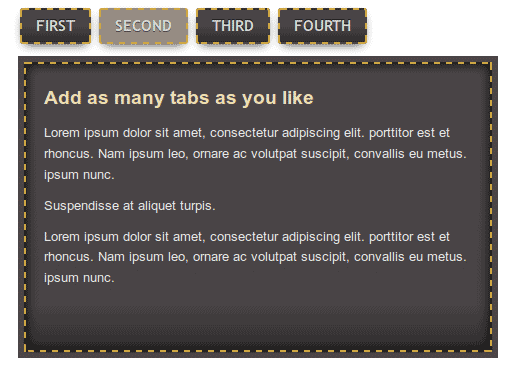 jQuery Tabs 3