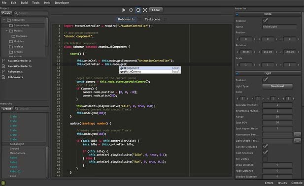 Открыты исходные тексты игрового движка Atomic Открыты исходные тексты игрового движка Atomic