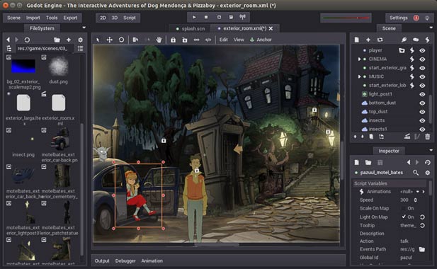 Выпуск открытого игрового движка Godot 2.0 Выпуск открытого игрового движка Godot 2.0